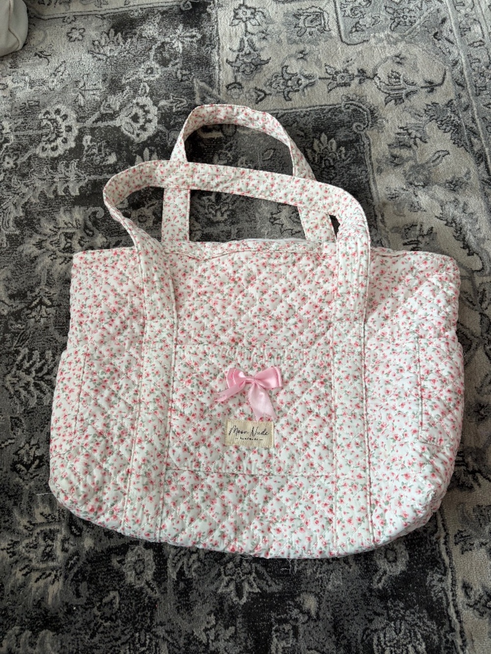 Moon Nude Peony Tote